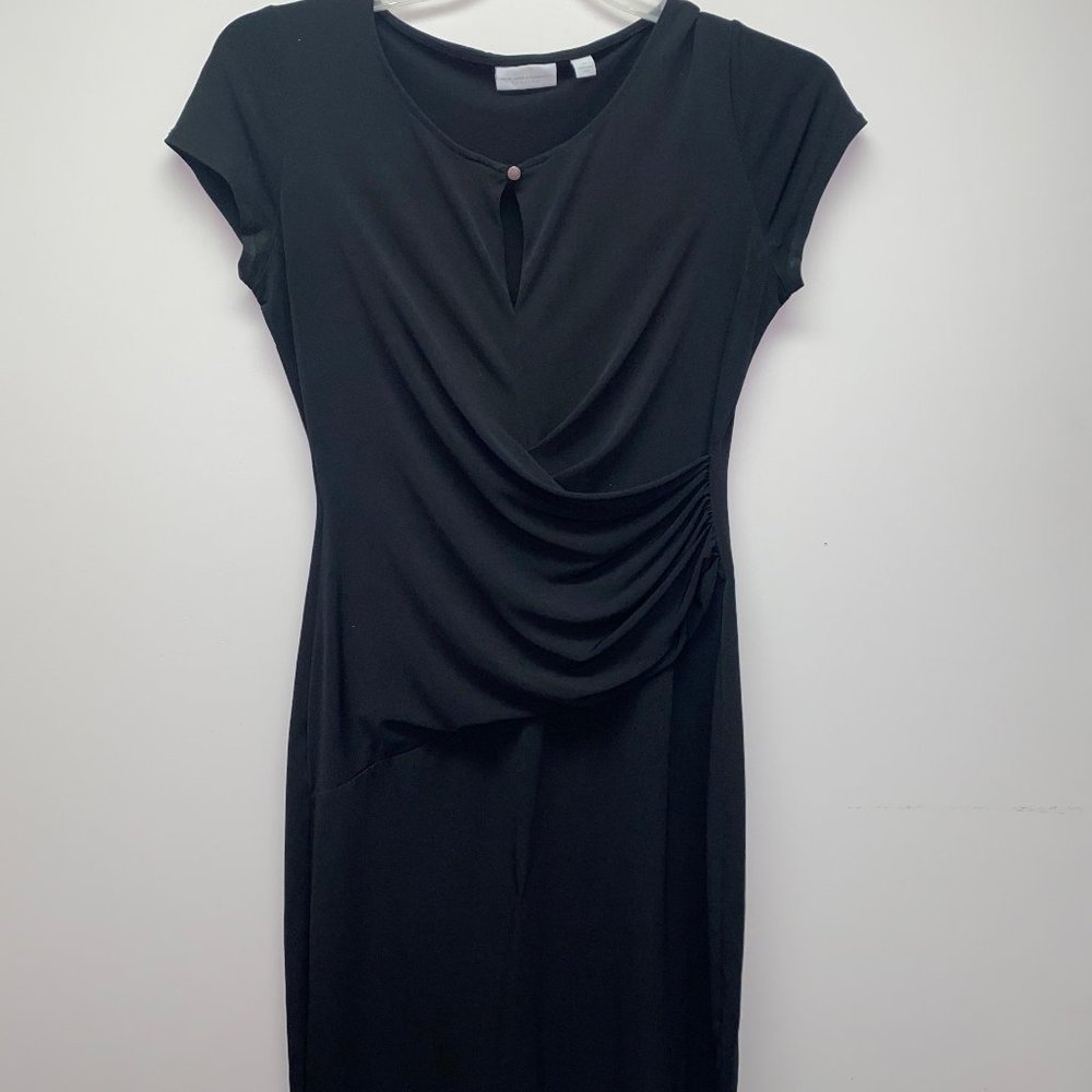 NY & Company Cap Sleeve Key Hole Shirt